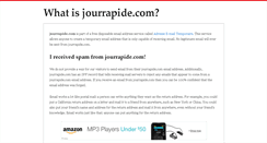 Desktop Screenshot of jourrapide.com